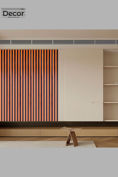 Muro Lambrin WPC Interior Color Teak Arcaju