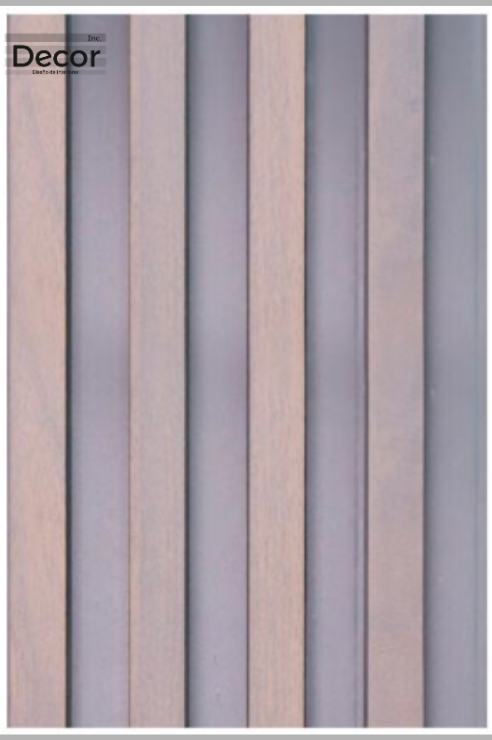 Muro Lambrin WPC Interior Color Nogal Olinda