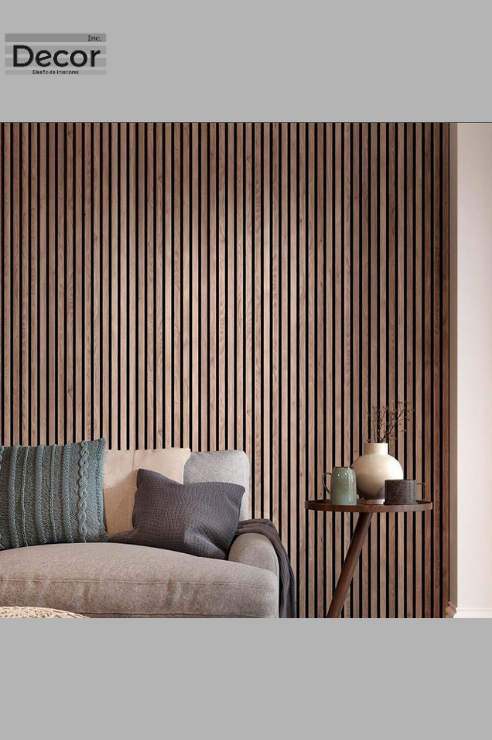 Muro Lambrin WPC Interior Color Brasilia