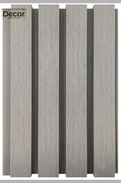 Muro Lambrin Exterior WPC Stone Grey