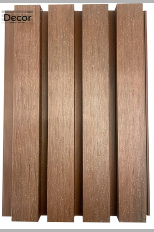 Muro Lambrin Exterior WPC Teak