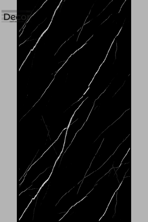 Placa de PVC tipo Mármol Obsidiana