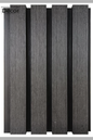 Muro Lambrin Exterior WPC Charcoal